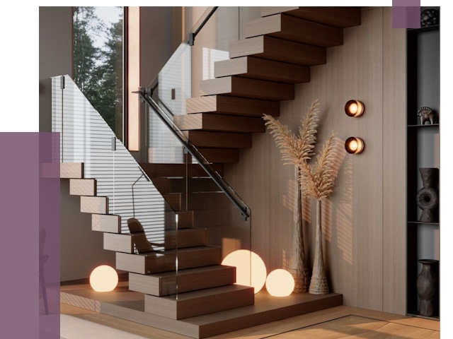 Изготовление и монтаж лестниц в Находке от 87678 руб. | ПРОЛЁТ-Нхд