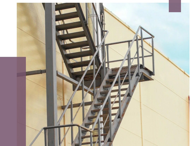 Пожарные лестницы в Находке от 12378 руб. — монтаж и продажа | ПРОЛЁТ-Нхд