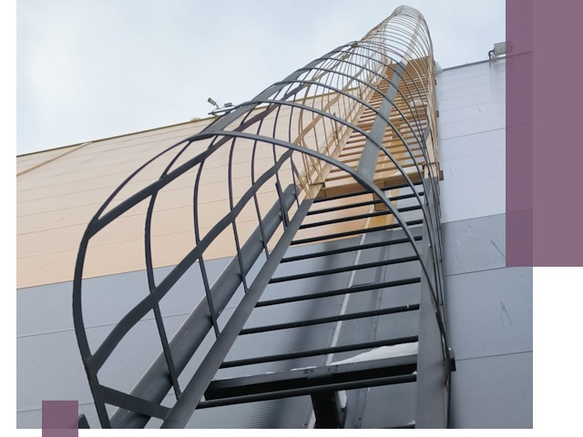 Изготовление и монтаж пожарных лестниц в Находке профессионально