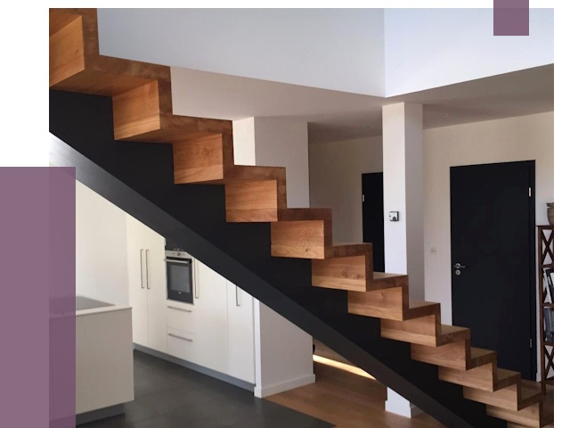 Изготовление деревянных лестниц в Находке от 87678 руб. | ПРОЛЁТ-Нхд