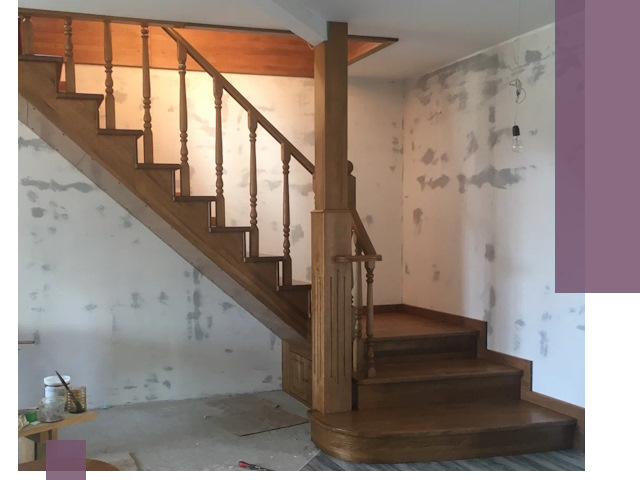 Ремонт деревянных лестниц в Находке: быстро и качественно