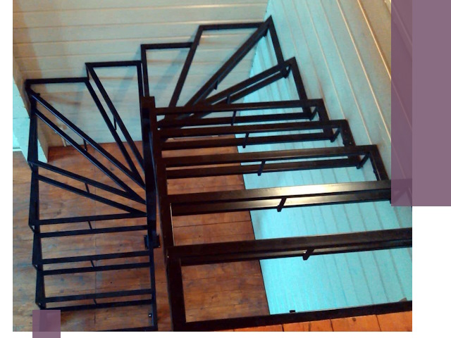 Изготовление металлических лестниц любой сложности в Находке