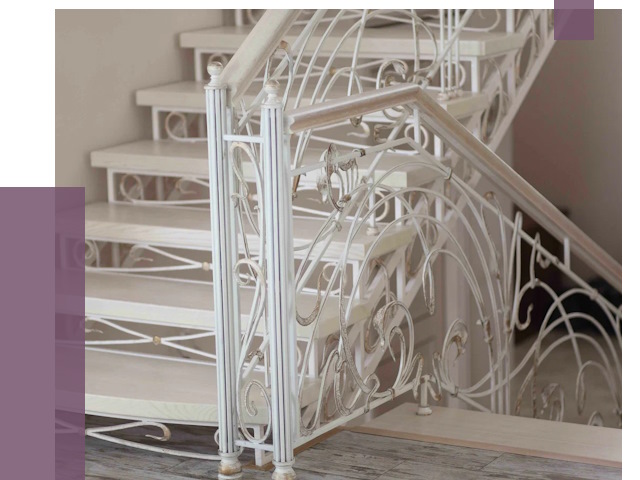 Изготовление кованых лестниц на заказ в Находке от 87678 руб. | ПРОЛЁТ-Нхд