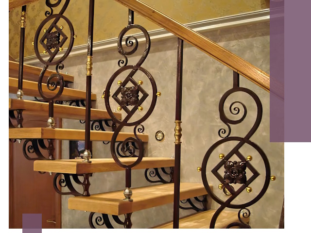 Изготовление кованых лестниц под ключ в Находке