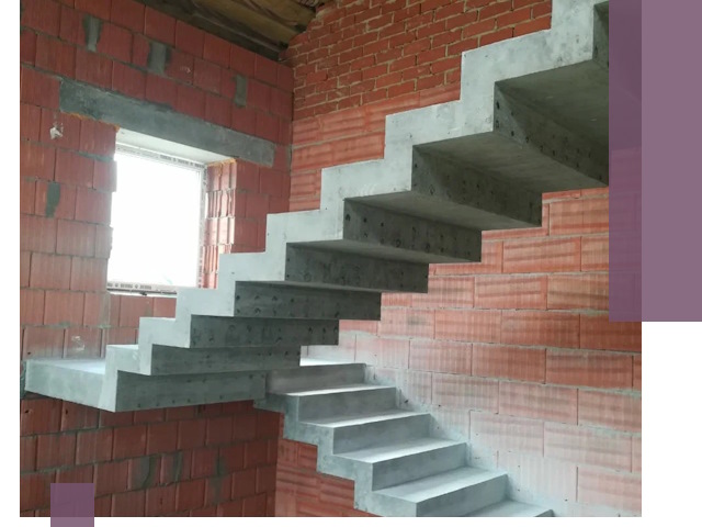 Бетонные лестницы под ключ в Находке: монтаж, демонтаж, ремонт