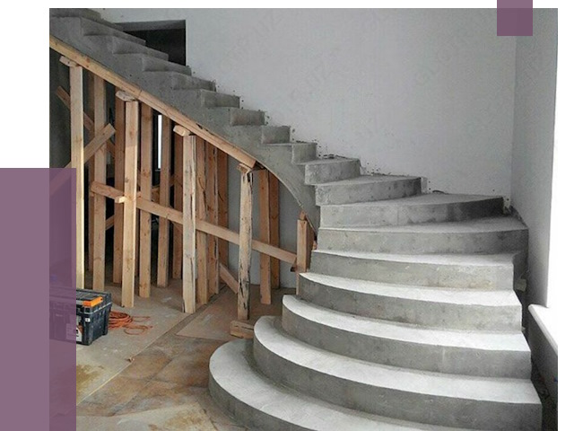 Изготовление бетонных лестниц под ключ в Находке от 20114 руб. | ПРОЛЁТ-Нхд