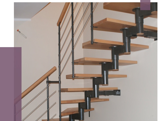 Изготовление модульных лестниц в Находке от 11604 руб. 