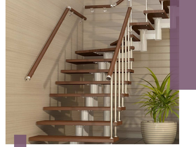 Изготовление модульных лестниц под ключ в Находке