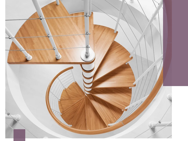 Изготовление винтовых лестниц под ключ в Находке