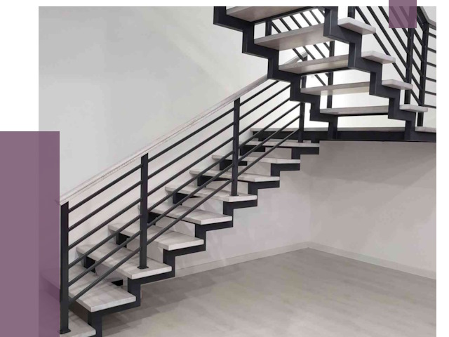 Лестницы на металлокаркасе под ключ в Находке от 12894 руб. | ПРОЛЁТ-Нхд