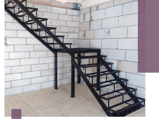 Лестницы на металлокаркасе под ключ в Находке — изготовление и монтаж