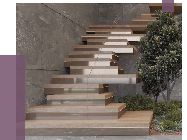 Современные лестницы в Находке от 13925 руб. | ПРОЛЁТ-Нхд