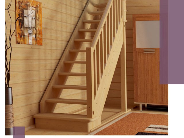 Лестницы эконом класса под ключ в Находке — недорого и быстро