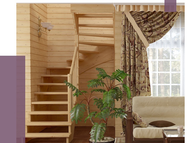 Лестницы для дачи в Находке от 76589 руб.  | ПРОЛЁТ-Нхд