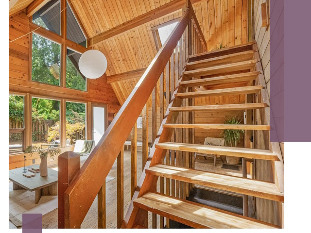 Лестницы для дачи под ключ в Находке — изготовление и монтаж