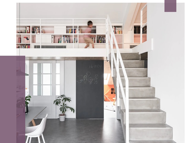 Лестницы для двухуровневой квартиры в Находке от 177934 руб. | ПРОЛЁТ-Нхд