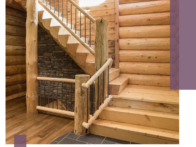 Лестницы в баню под заказ и профессиональный монтаж в Находке