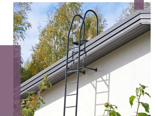 Лестницы на крышу в Находке от 19289 руб. — монтаж и монтаж ПРОЛЁТ-Нхд