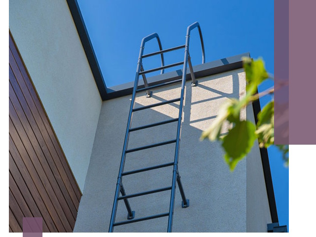 Лестницы на крышу в Находке — изготовление, монтаж, демонтаж