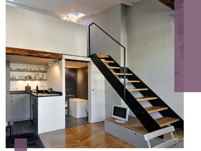 Лестницы на антресоль под ключ в Находке — изготовление и монтаж