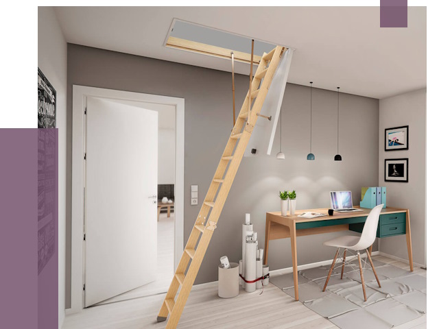 Чердачные лестницы в Находке — от 14699 руб. | ПРОЛЁТ-Нхд