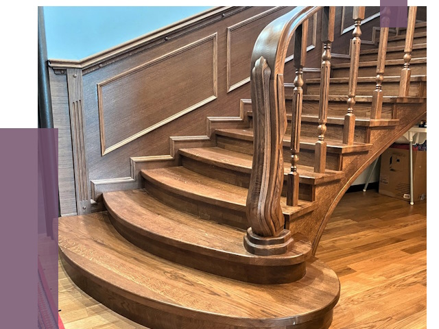 Дубовые лестницы под ключ в Находке от 177934 руб. — ПРОЛЁТ-Нхд