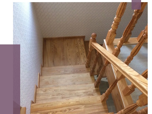 Сосновые лестницы в Находке под ключ от 8149 руб.  | ПРОЛЁТ-Нхд