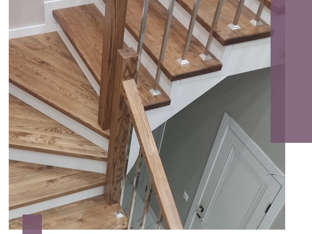 Обшивка металлических лестниц под ключ в Находке