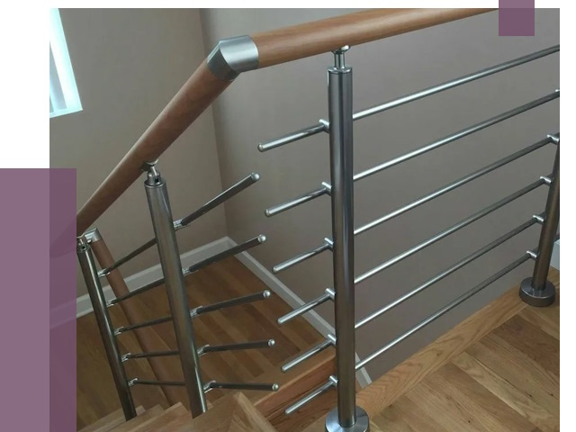 Изготовление перил в Находке от 4642 руб. — перила на заказ | ПРОЛЁТ-Нхд