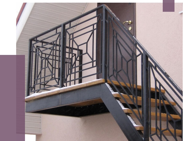 Металлические перила в Находке от 4332 руб.  | ПРОЛЁТ-Нхд