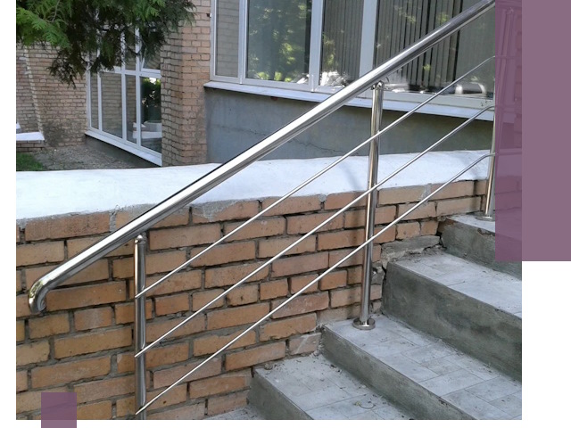 Перила из нержавеющей стали высокого качества в Находке