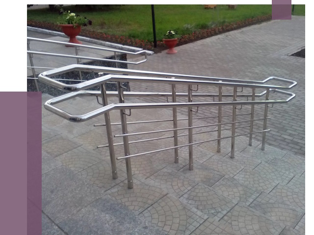 Перила для инвалидов в Находке от 7654 руб. под ключ | ПРОЛЁТ-Нхд