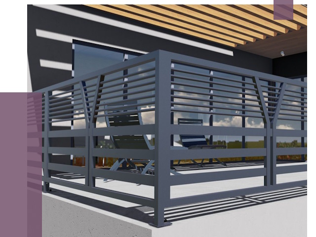 Изготовление балконных ограждений в Находке от 10831 руб. | ПРОЛЁТ-Нхд