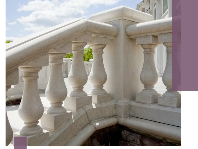 Балюстрады из металла и камня под ключ в Находке