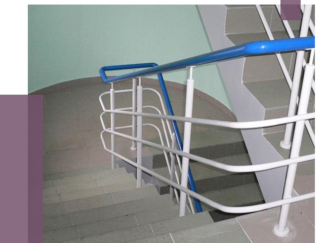 Перила в подъезде в Находке — установка и замена от 7478 руб. | ПРОЛЁТ-Нхд