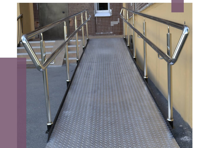 Пандусы в Находке от 12378 руб. — установка для инвалидов | ПРОЛЁТ-Нхд