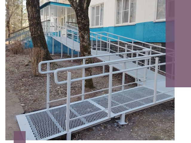 Пандусы под ключ в Находке: изготовление, монтаж и демонтаж