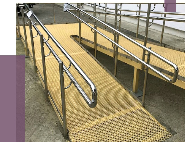 Пандусы для инвалидов в Находке под ключ от 18051 руб. — ПРОЛЁТ-Нхд