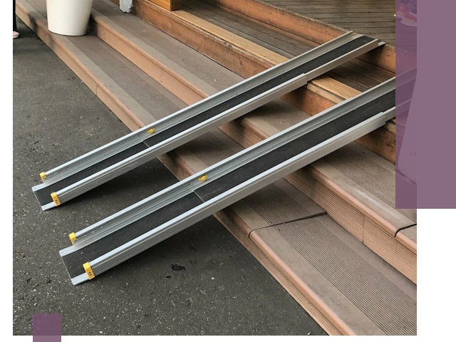 Телескопические пандусы под ключ в Находке — изготовление и монтаж