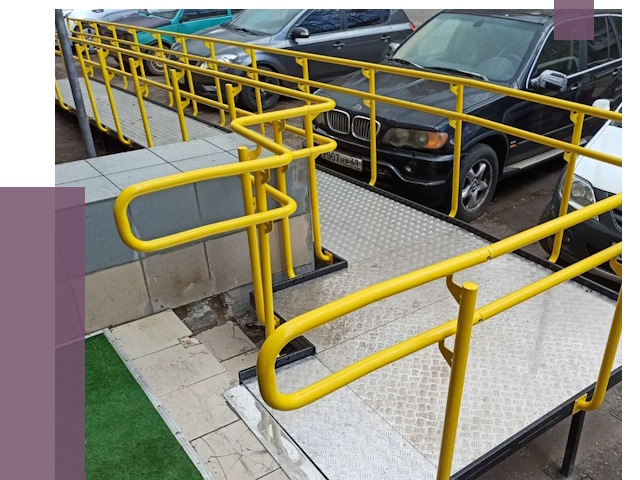 Стационарные пандусы в Находке от 12378 руб. | ПРОЛЁТ-Нхд