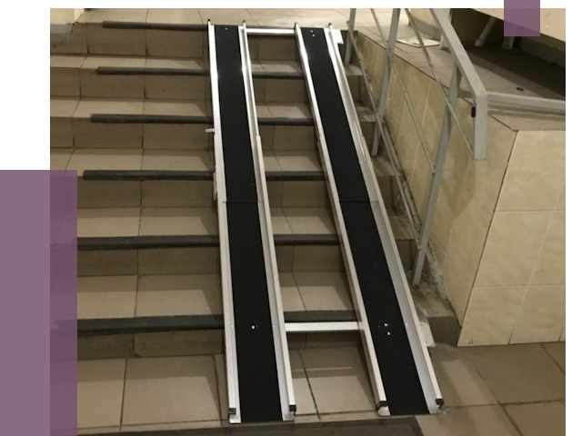 Установка пандуса в подъезд в Находке от 8046 руб. под ключ | ПРОЛЁТ-Нхд