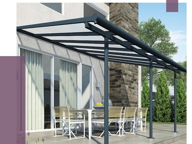 Навесы пристенные в Находке от 9180 руб. — монтаж и установка | ПРОЛЁТ-Нхд