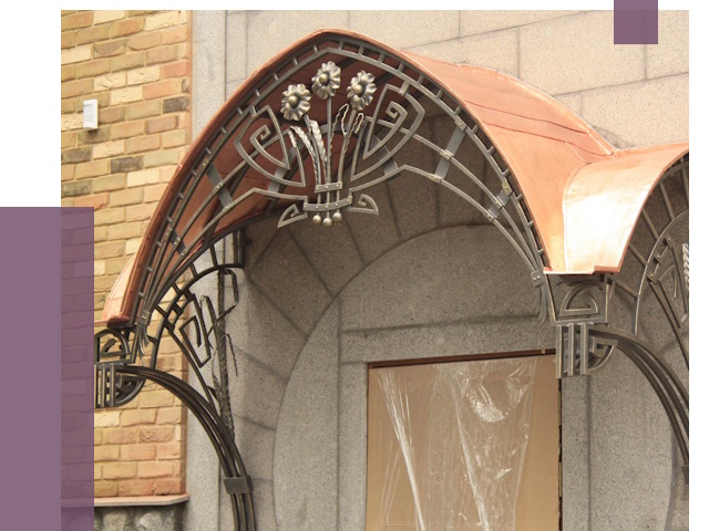 Арочные козырьки в Находке от 14699 руб. 