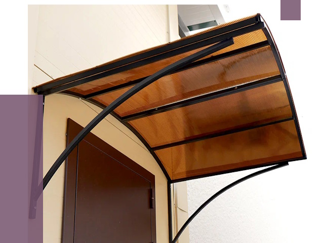 Недорогие козырьки в Находке от 7654 руб.  | ПРОЛЁТ-Нхд