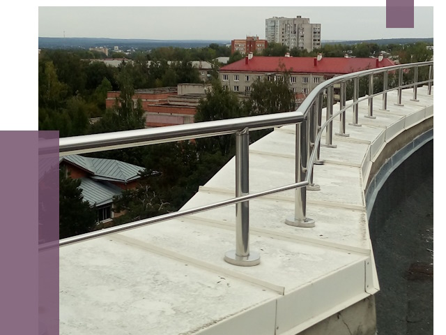 Парапеты и ограждения кровли в Находке от 5003 руб.