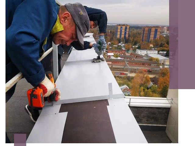 Монтаж парапетов в Находке — установка прочных металлических ограждений