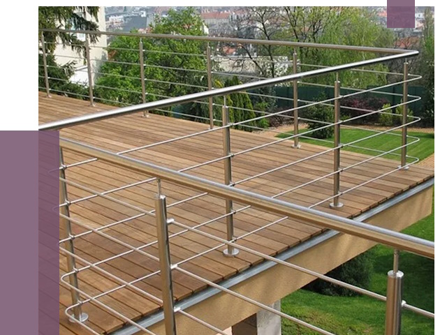 Алюминиевые парапеты в Находке под ключ от 7839 руб. 