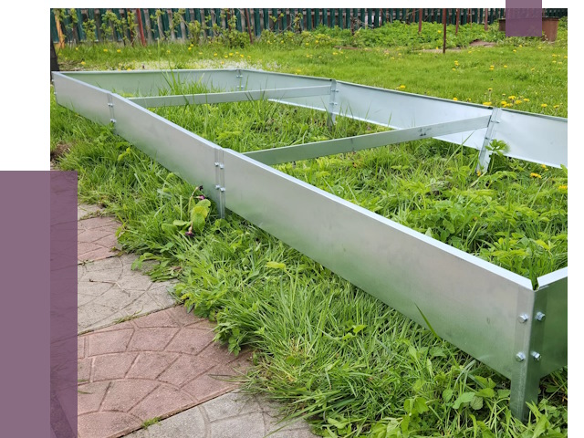 Металлические бордюры для грядок в Находке от 1805 руб. 