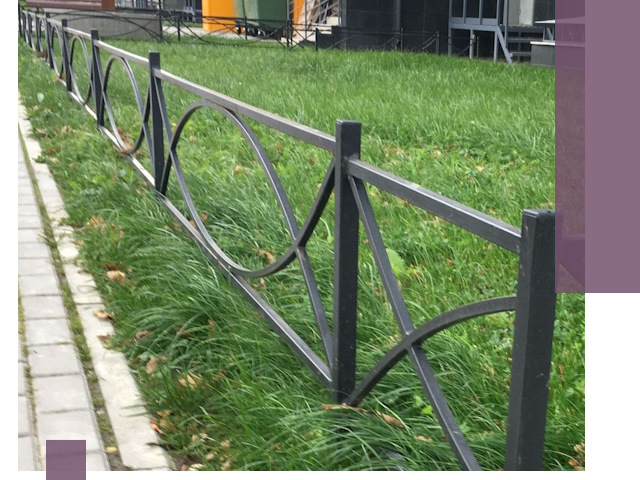 Газонные ограждения из металла в Находке — монтаж и продажа