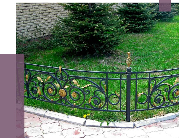 Кованые газонные ограждения в Находке от 7685 руб. — ПРОЛЁТ-Нхд